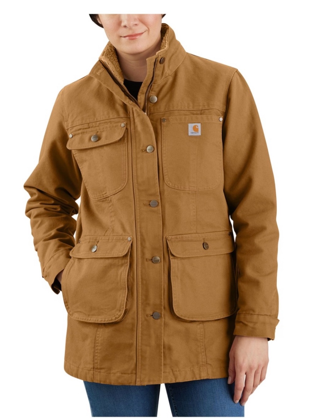 Carhartt Women's Washed Duck Insulated Work Jacket